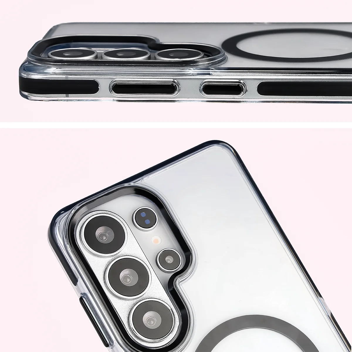 Zintegrowane przyciski, wycięcia i hybrydowy materiał w etui Bizon Case Marco