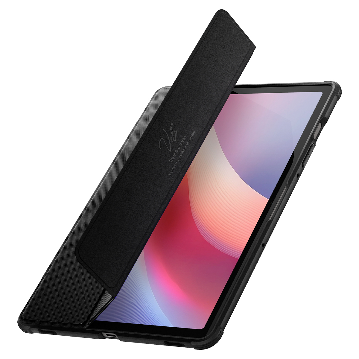Oryginalne etui od marki Spigen z serii Rugged Armor Pro dla Galaxy Tab S10 FE / Tab S9, czarne