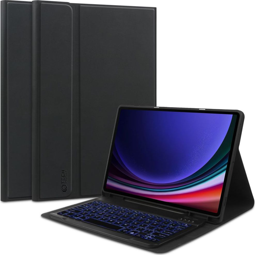Etui Tech-Protect SC Pen + Keyboard do Samsung Galaxy Tab S9 Plus, czarne