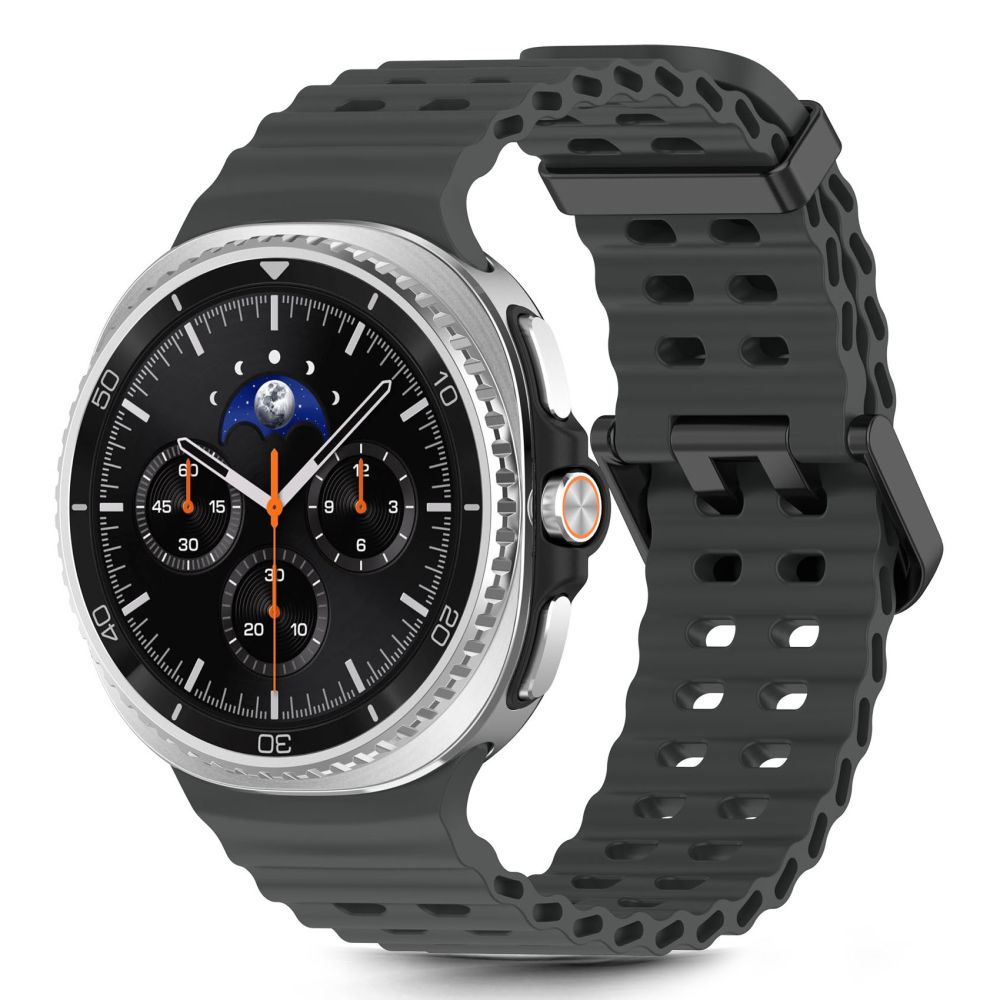 Pasek marki Tech-Protect z serii Iconband Pro dla Galaxy Watch 8 40 mm / 44 mm / 8 Classic 46 mm, czarny
