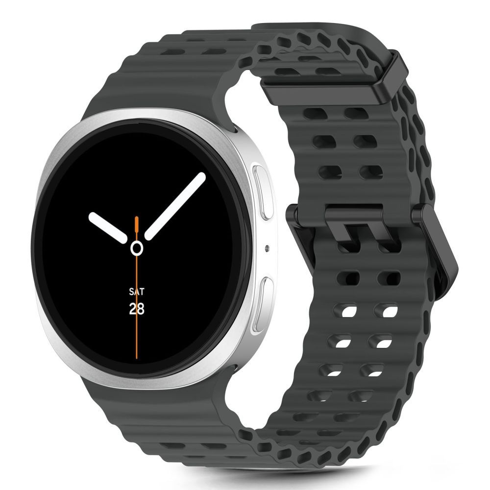 Pasek marki Tech-Protect z serii Iconband Pro dla Galaxy Watch 8 40 mm / 44 mm / 8 Classic 46 mm, czarny
