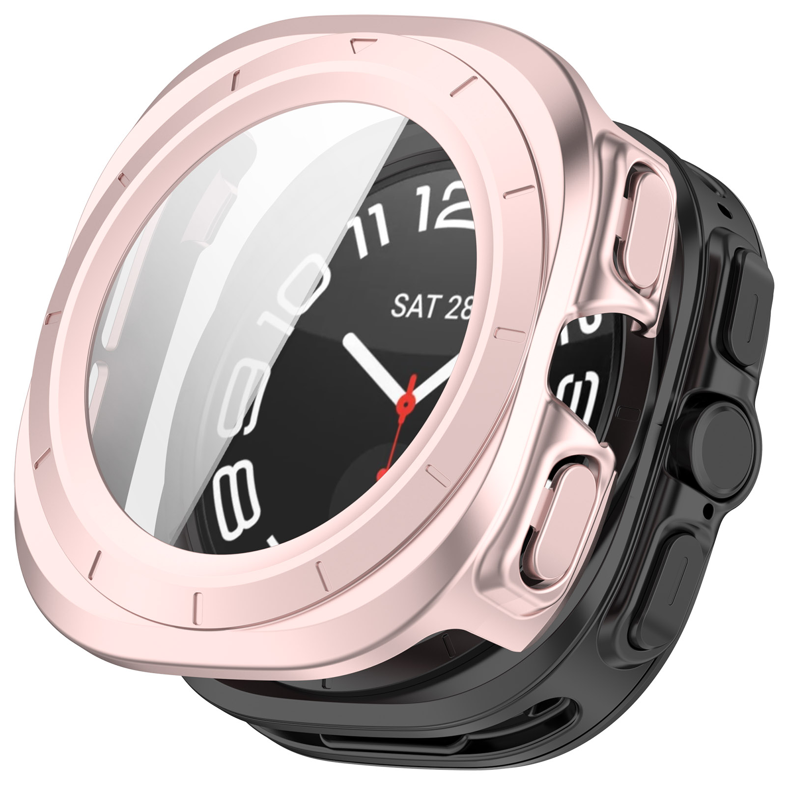 Etui Bizon Case Watch Adamo przedstawione od boku