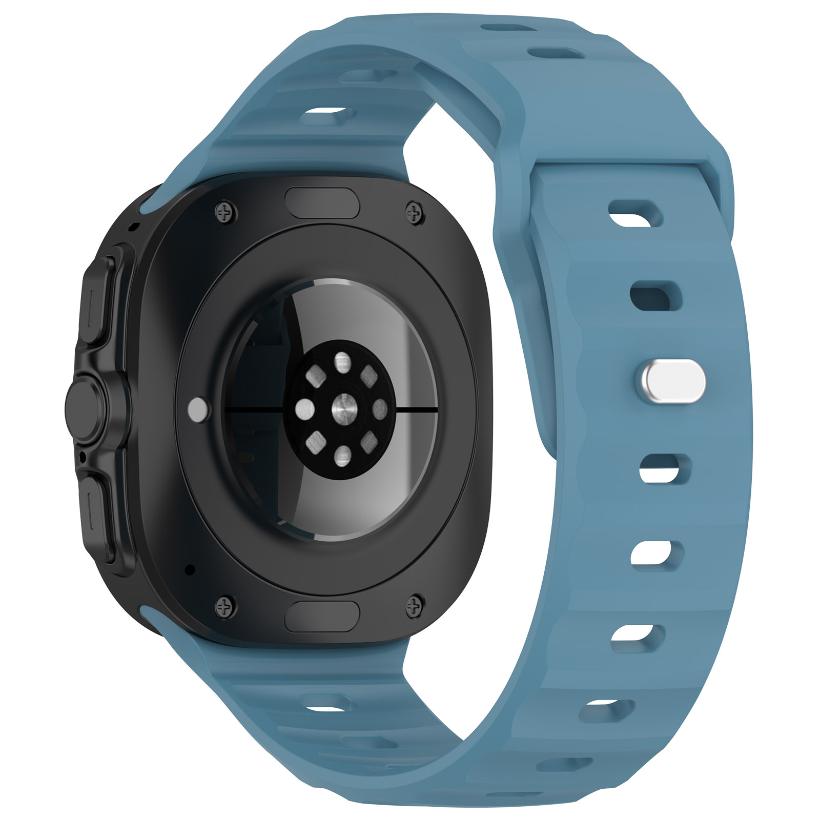 Silikonowy pasek Bizon Strap Watch Silicone G ukazany od tyłu