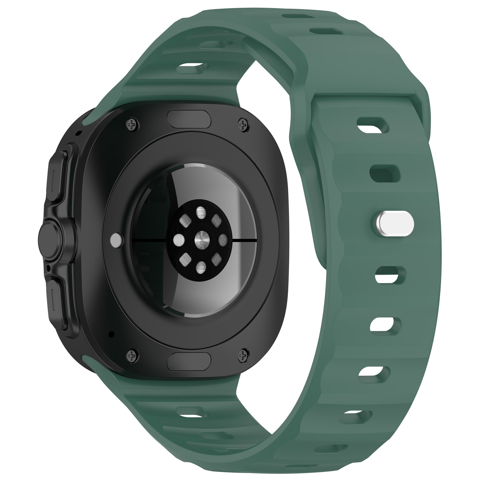 Silikonowy pasek Bizon Strap Watch Silicone G ukazany od tyłu