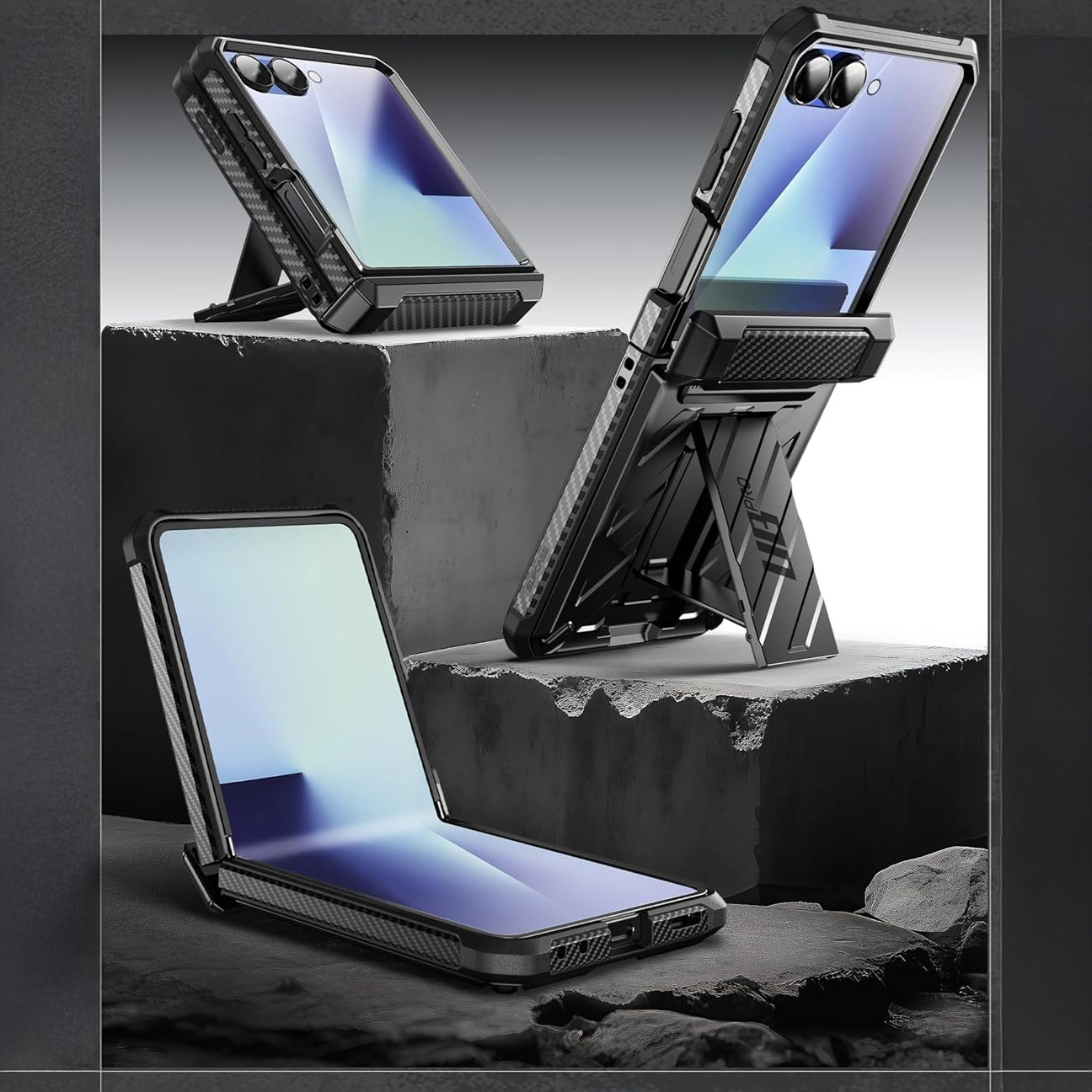 Etui pancerne Supcase Unicorn Beetle Pro do Galaxy Z Flip7