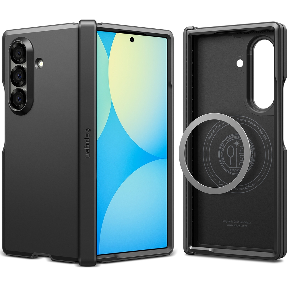 Etui Spigen Tough Armor Pro Mag do MagSafe do Samsung Galaxy Z Fold7, czarne