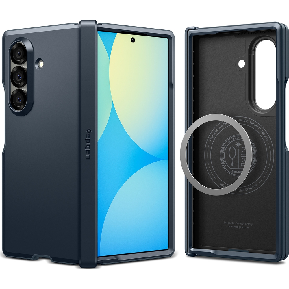 Etui Spigen Tough Armor Pro Mag do MagSafe do Samsung Galaxy Z Fold7, grafitowe