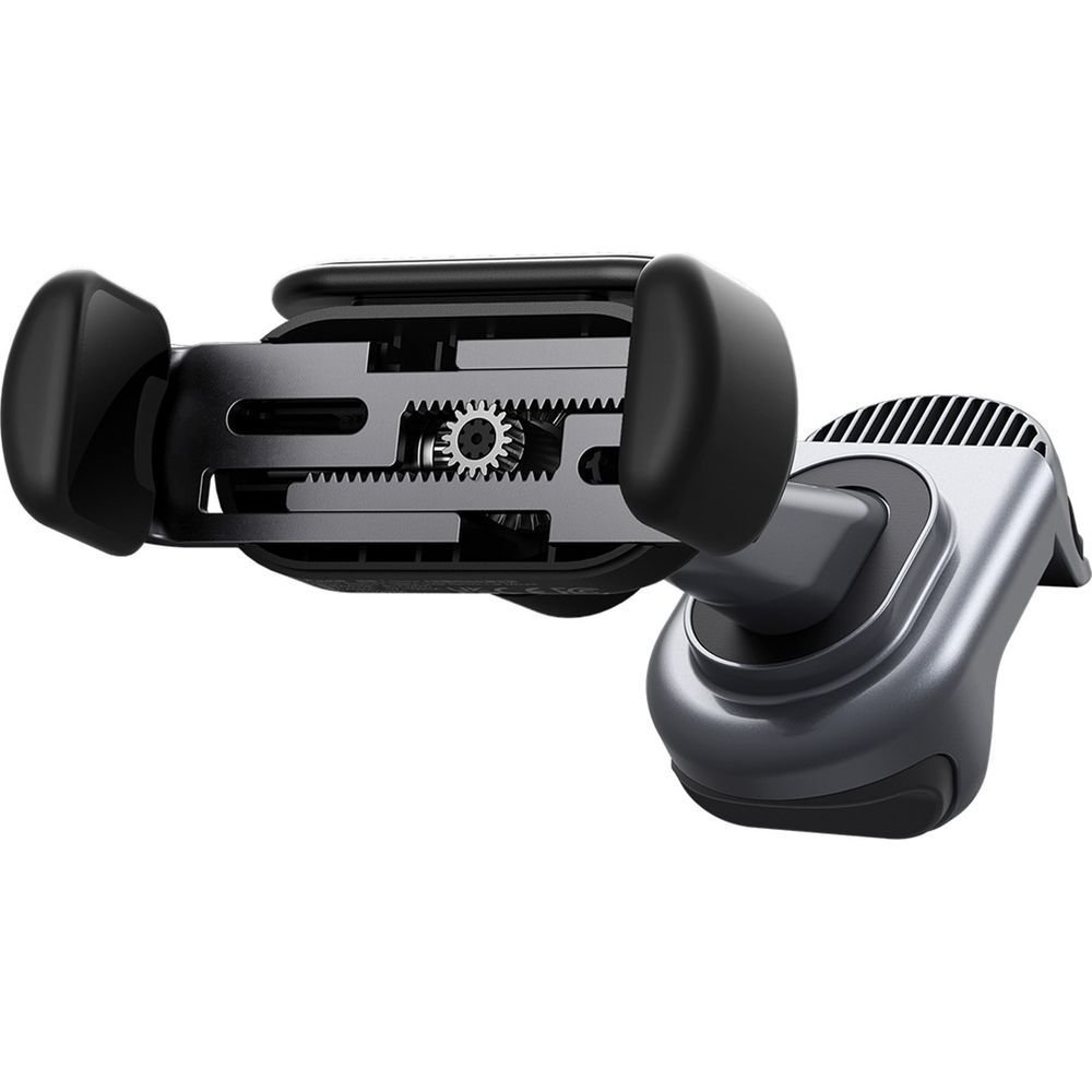 Uchwyt samochodowy elektryczny z panelem słonecznym Baseus T-Space do Tesla 3 / Y, czarny