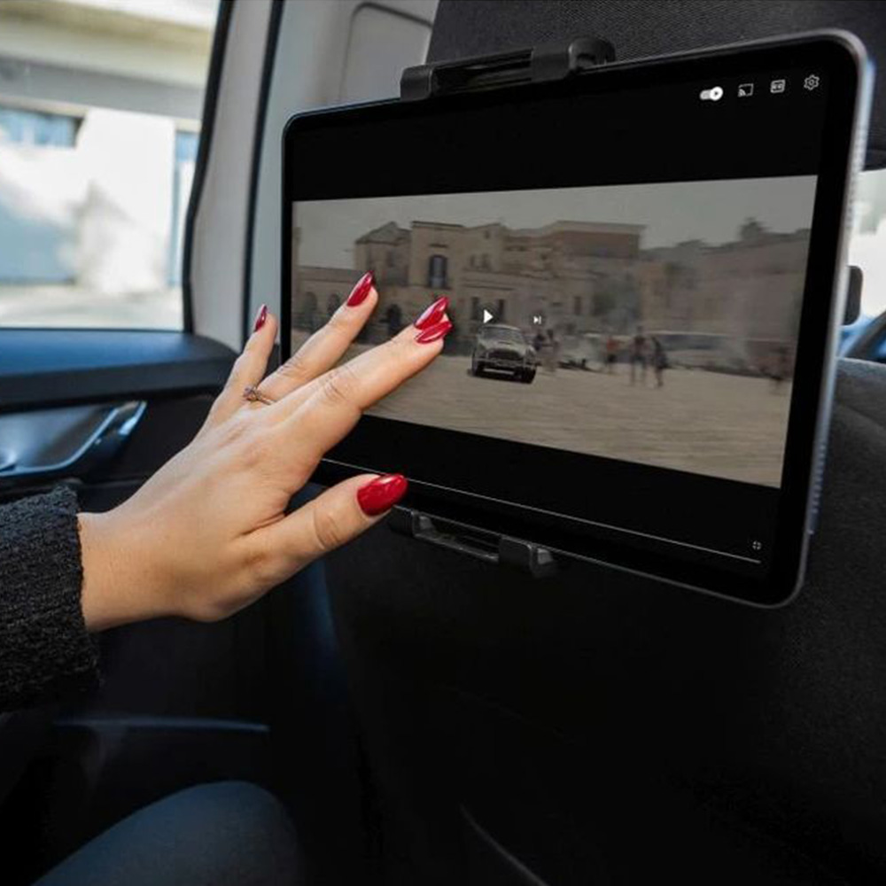 Uchwyt do samochodu na tablet / na zagłówek Fixed Passenger Max, szary