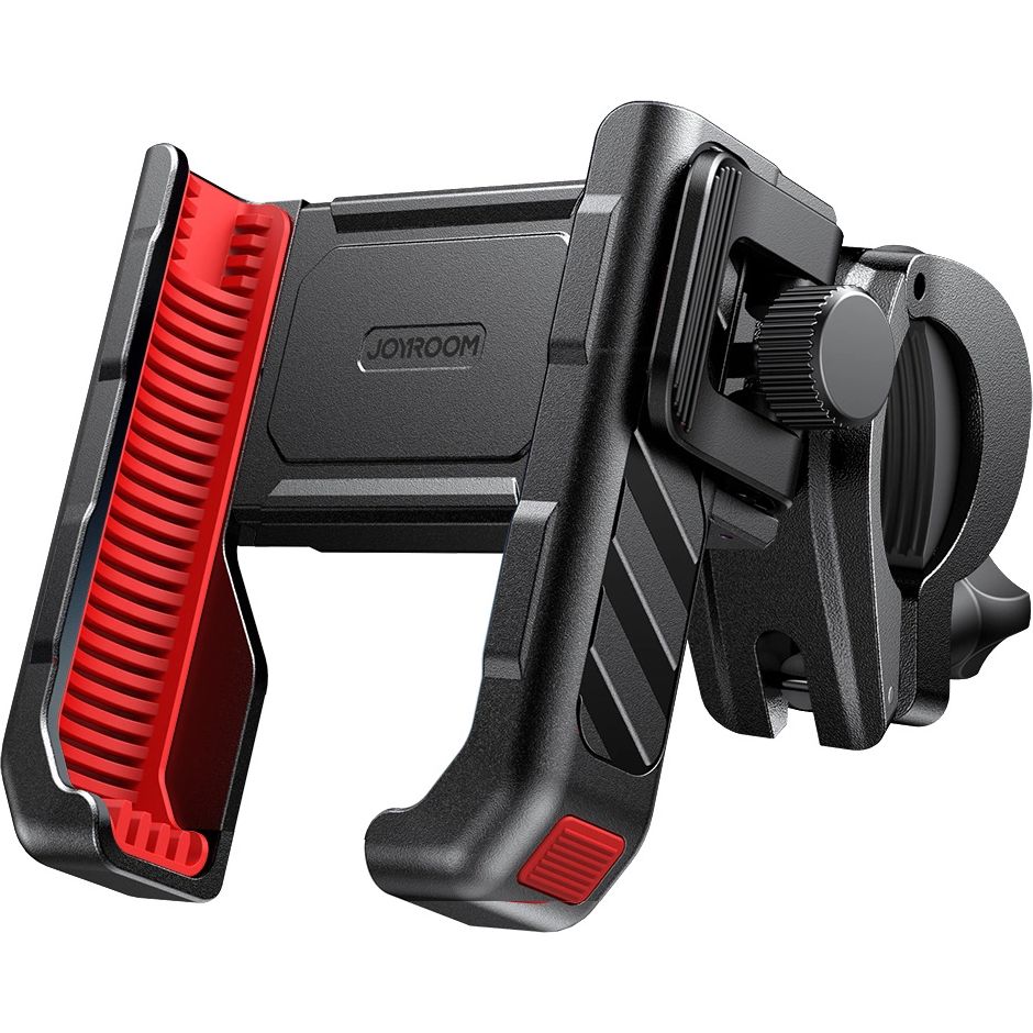 Uchwyt do telefonu na kierownicę, Joyroom JR-ZS265, czarno-czerwony