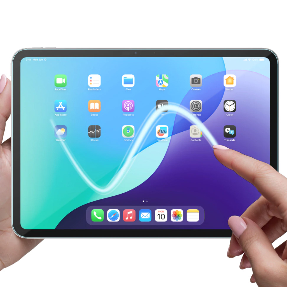 Szkło hybrydowe, prywatyzujące na ekran Grizz SecretGlass Easy do iPad Pro 13