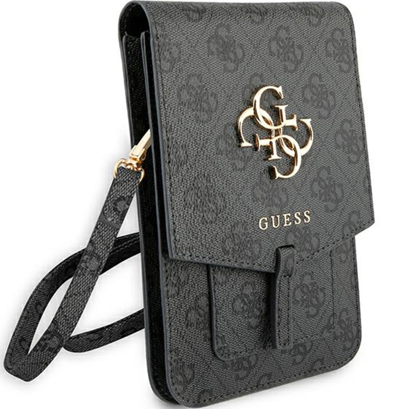Torebka uniwersalna / wsuwka Guess 4G Big Metal Logo 100 x 160 mm, szara
