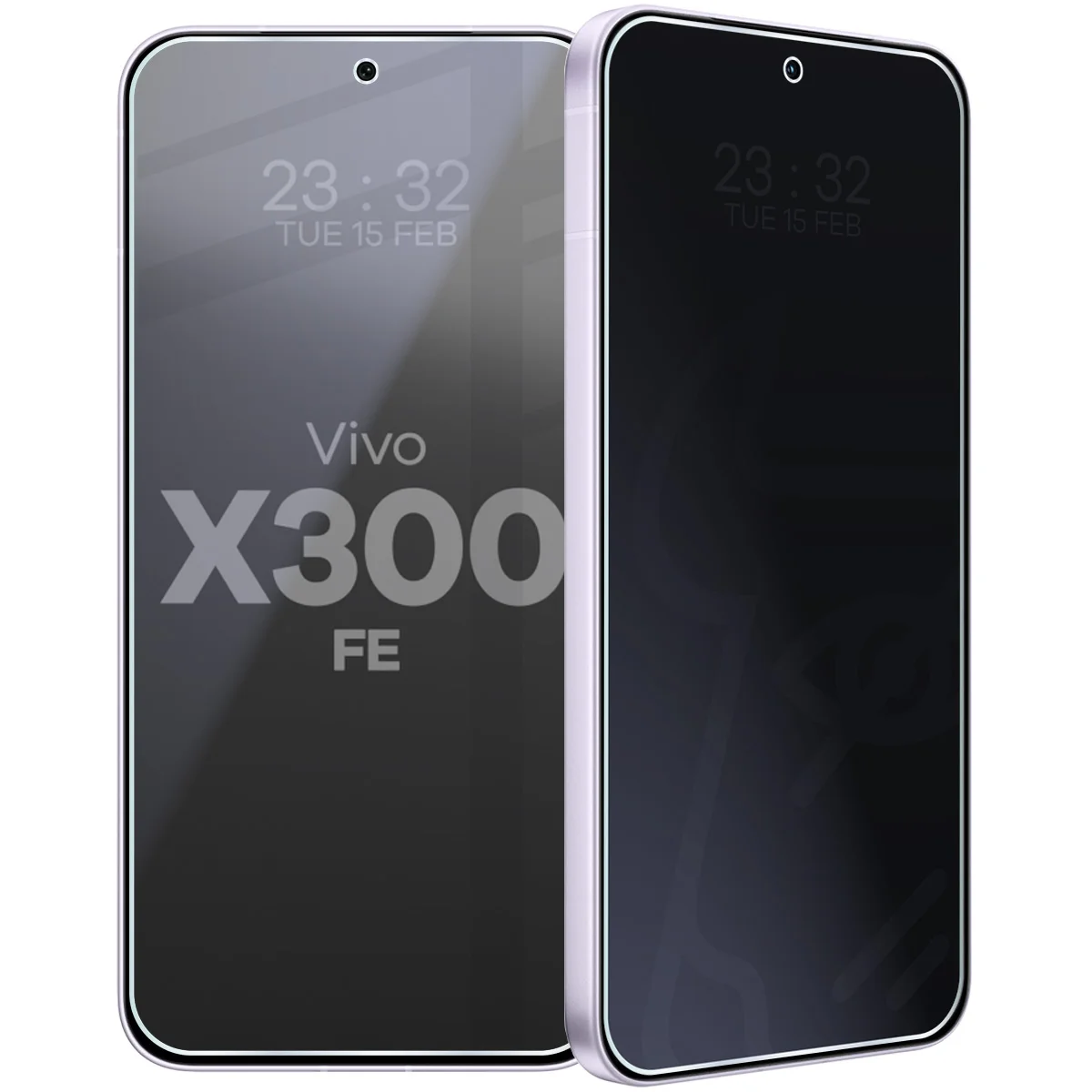 Szkło hybrydowe prywatyzujące Bizon Hybrid Shadow do Vivo X300 FE