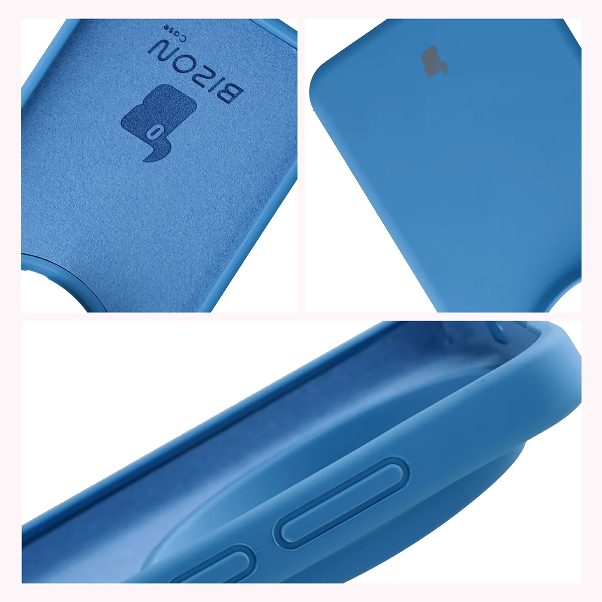 Konstrukcja etui Bizon Soft Case: zintegrowane osłony, podwyższone krawędzie i wyściółka z mikrofibry do Vivo X300 Ultra