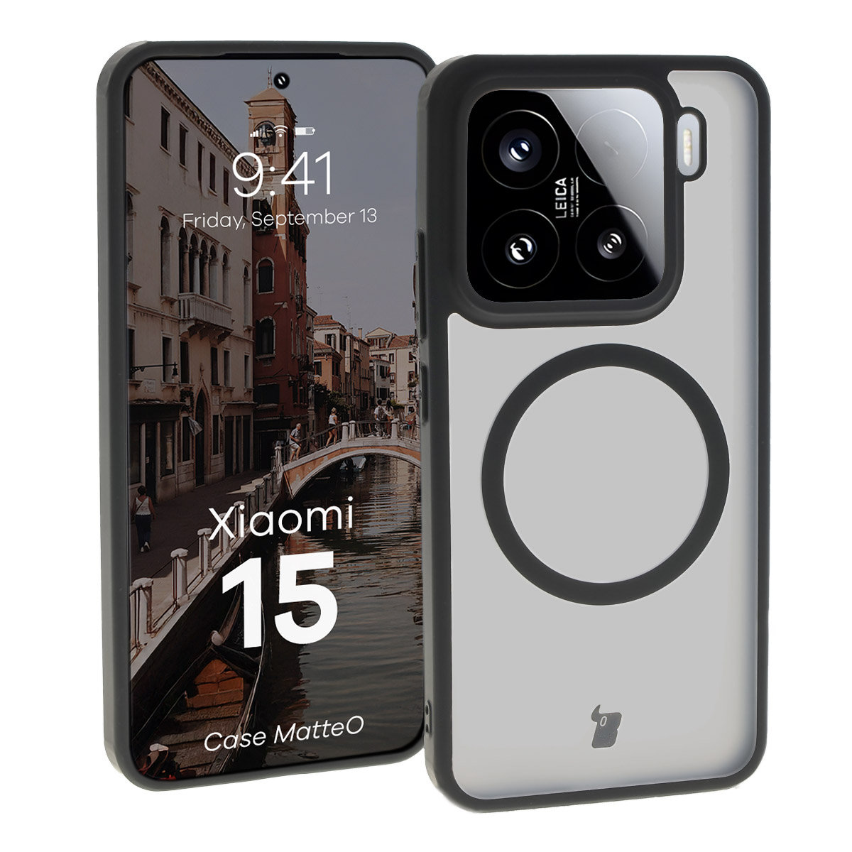 Matowe etui Bizon Case MatteO do Xiaomi 15