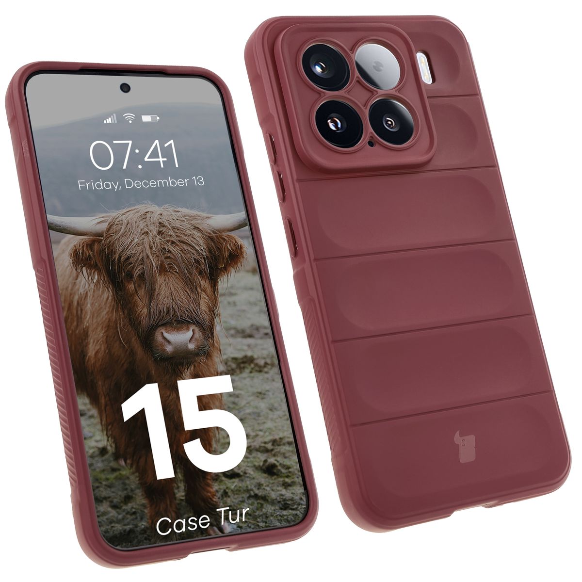 Pancerne etui Bizon Case Tur do Xiaomi 15