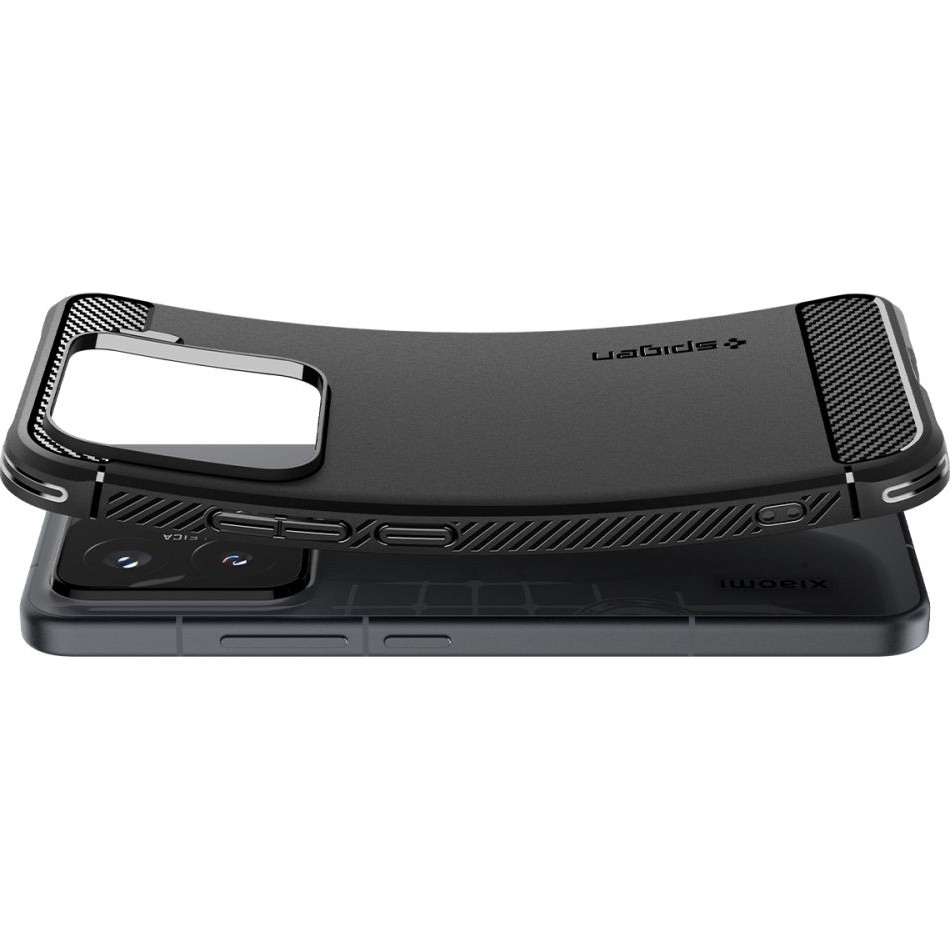 Etui Spigen Rugged Armor do Xiaomi 15, czarne