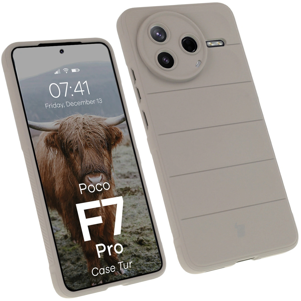 Pancerne etui Bizon Case Tur do Xiaomi Poco F7 Pro