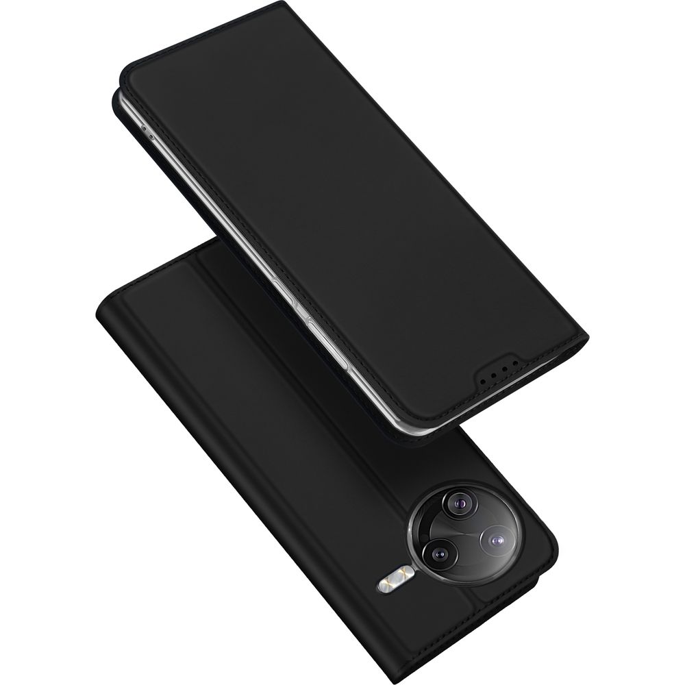 Etui z klapką Dux Ducis Skin Pro do Xiaomi POCO F7 Ultra, czarne