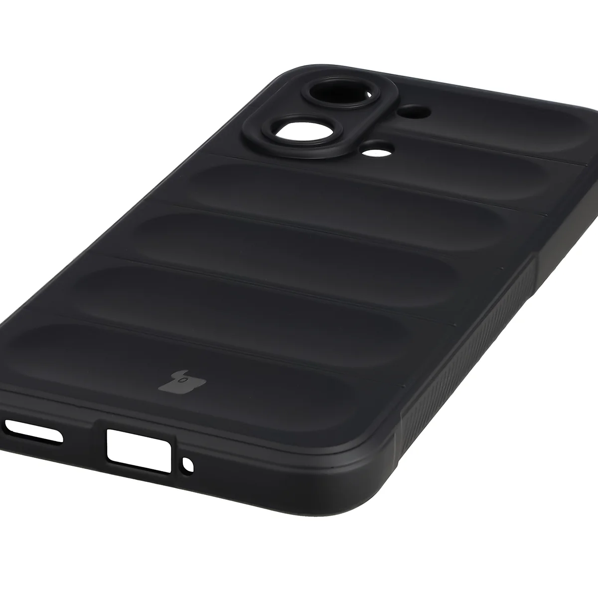 Precyzyjne wycięcia i kompatybilność z ładowaniem indukcyjnym w etui Bizon Case Tur do Xiaomi POCO X8 Pro Max