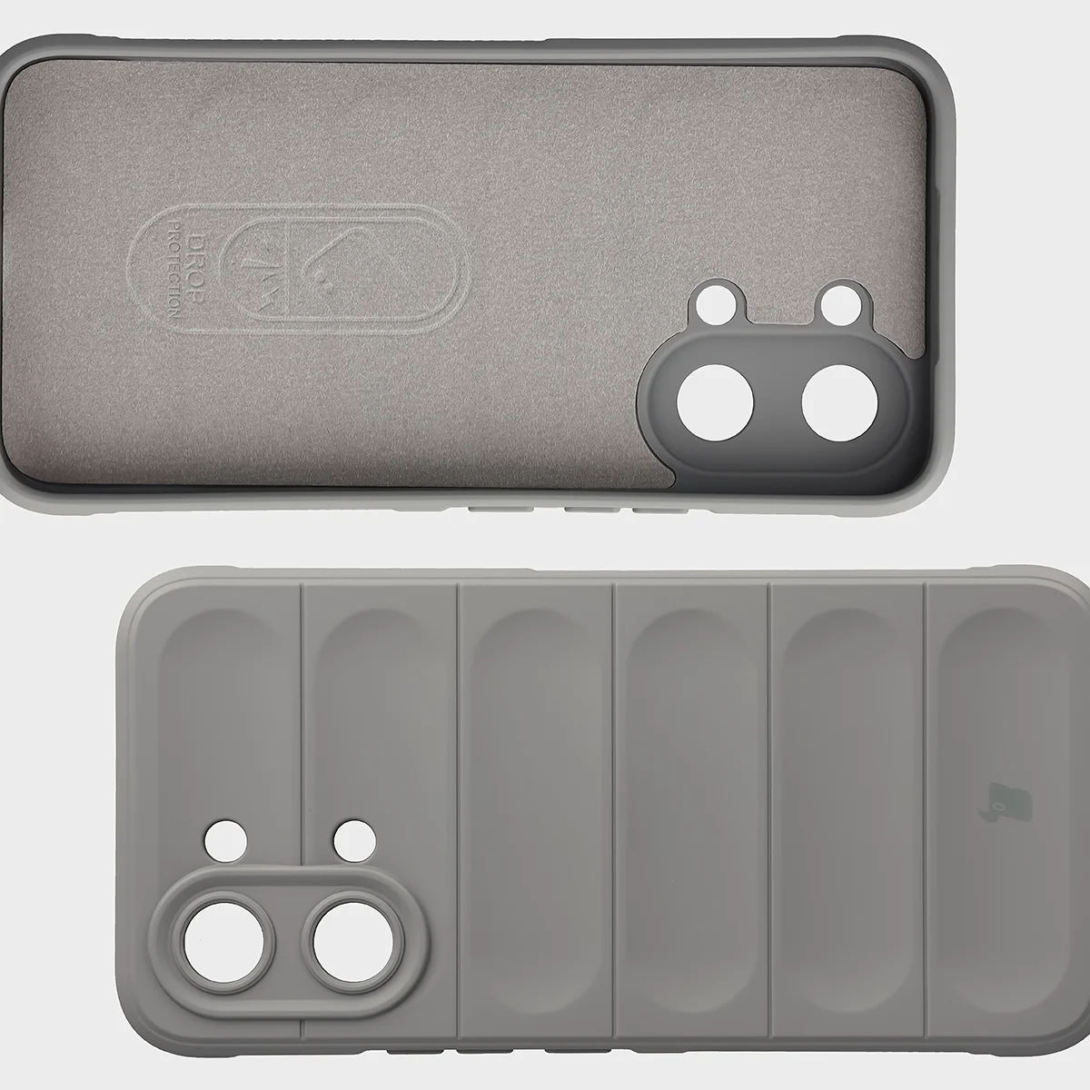 Wyściółka z mikrofibry, wyżłobienia na pleckach i wzmocnione narożniki w etui Bizon Case Tur do Xiaomi POCO X8 Pro Max