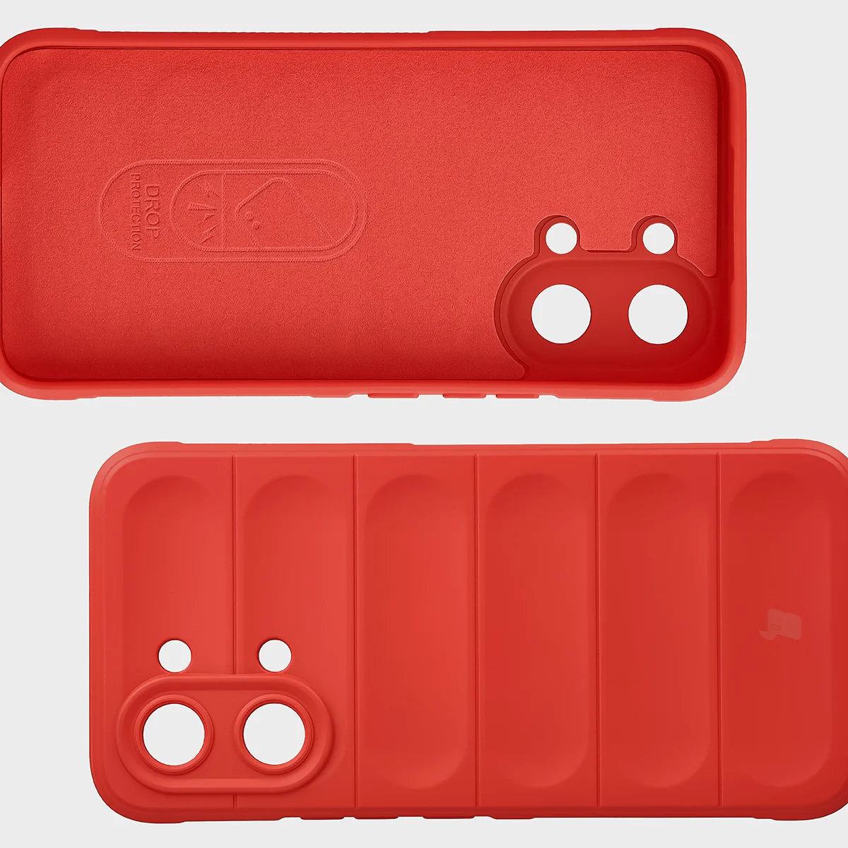 Wyściółka z mikrofibry, wyżłobienia na pleckach i wzmocnione narożniki w etui Bizon Case Tur do Xiaomi POCO X8 Pro Max