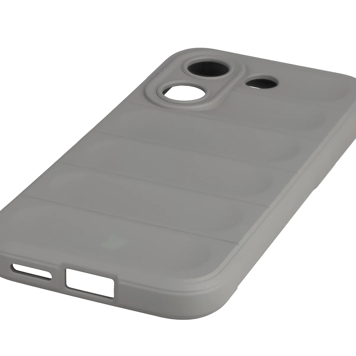 Precyzyjne wycięcia i kompatybilność z ładowaniem indukcyjnym w etui Bizon Case Tur do Xiaomi POCO X8 Pro