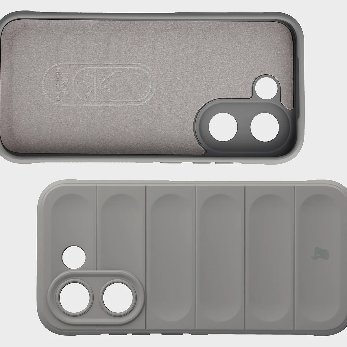 Wyściółka z mikrofibry, wyżłobienia na pleckach i wzmocnione narożniki w etui Bizon Case Tur do Xiaomi POCO X8 Pro