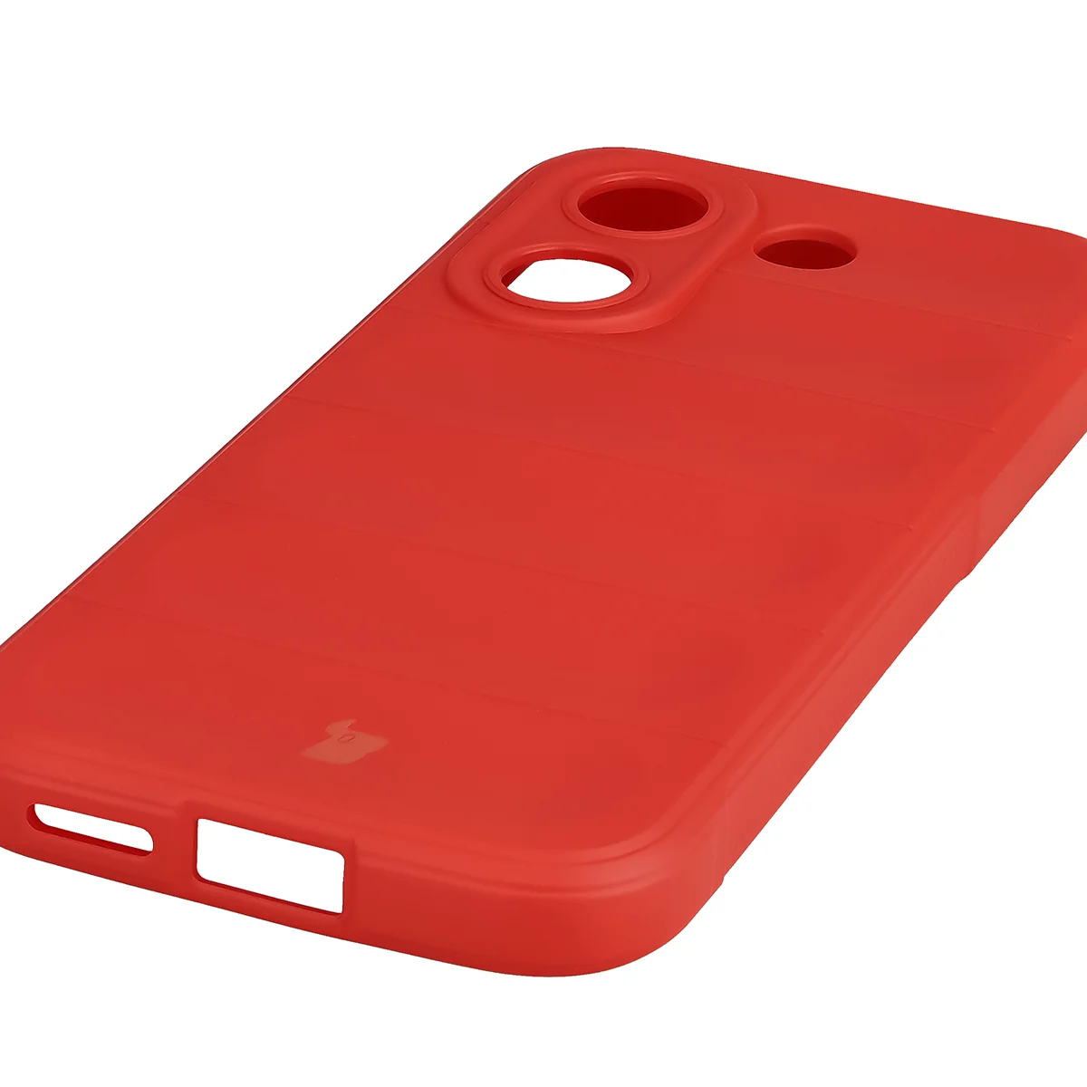Precyzyjne wycięcia i kompatybilność z ładowaniem indukcyjnym w etui Bizon Case Tur do Xiaomi POCO X8 Pro