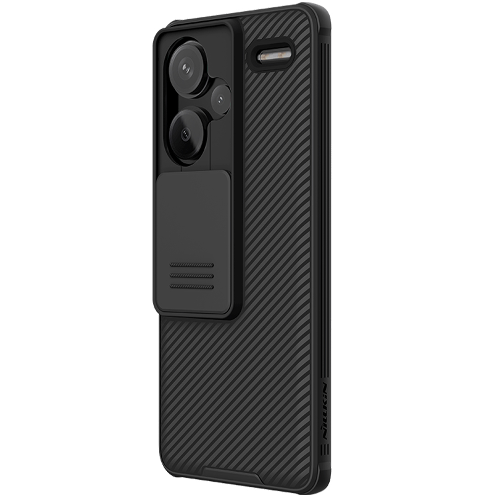 Schutzhülle Nillkin CamShield Pro für Xiaomi Redmi Note 13 Pro+ 5G, Schwarz