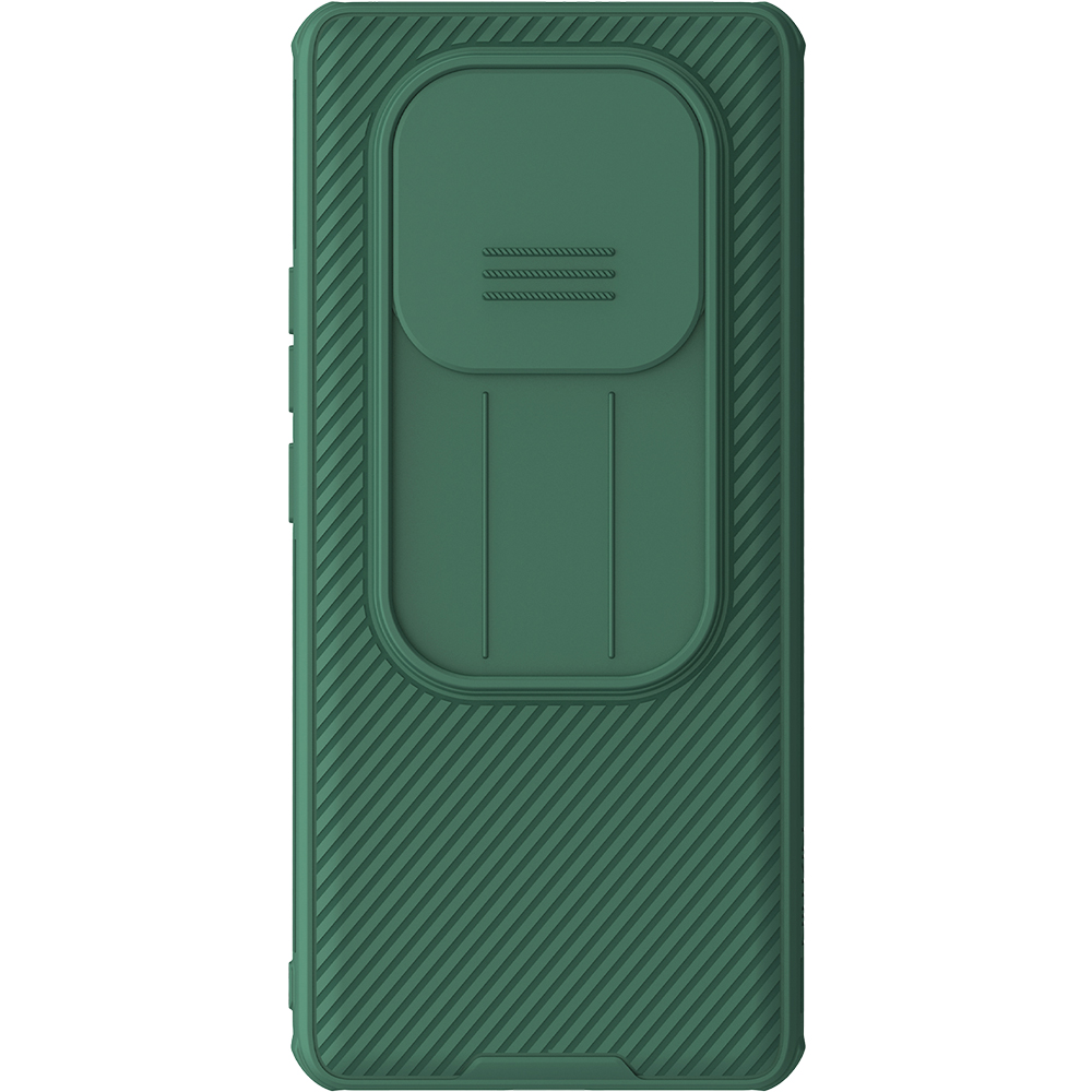 Etui Nillkin CamShield Pro do Xiaomi Redmi Note 14 Pro 5G<<br>Xiaomi POCO X7, ciemnozielone