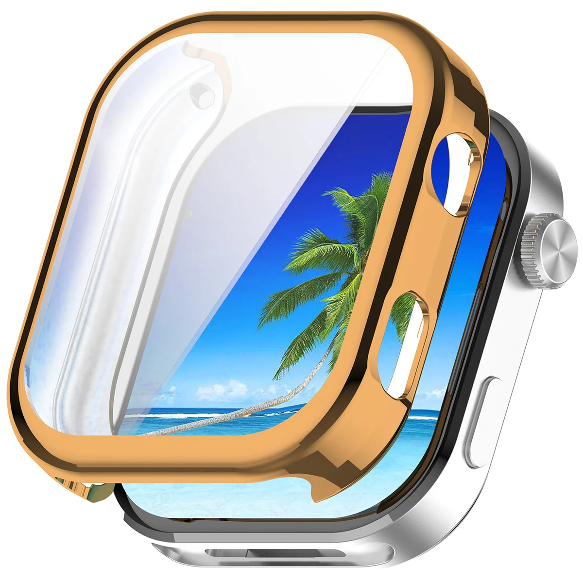 Plecki ze szkłem Bizon Case Watch Felipe dla Xiaomi Redmi Watch 6