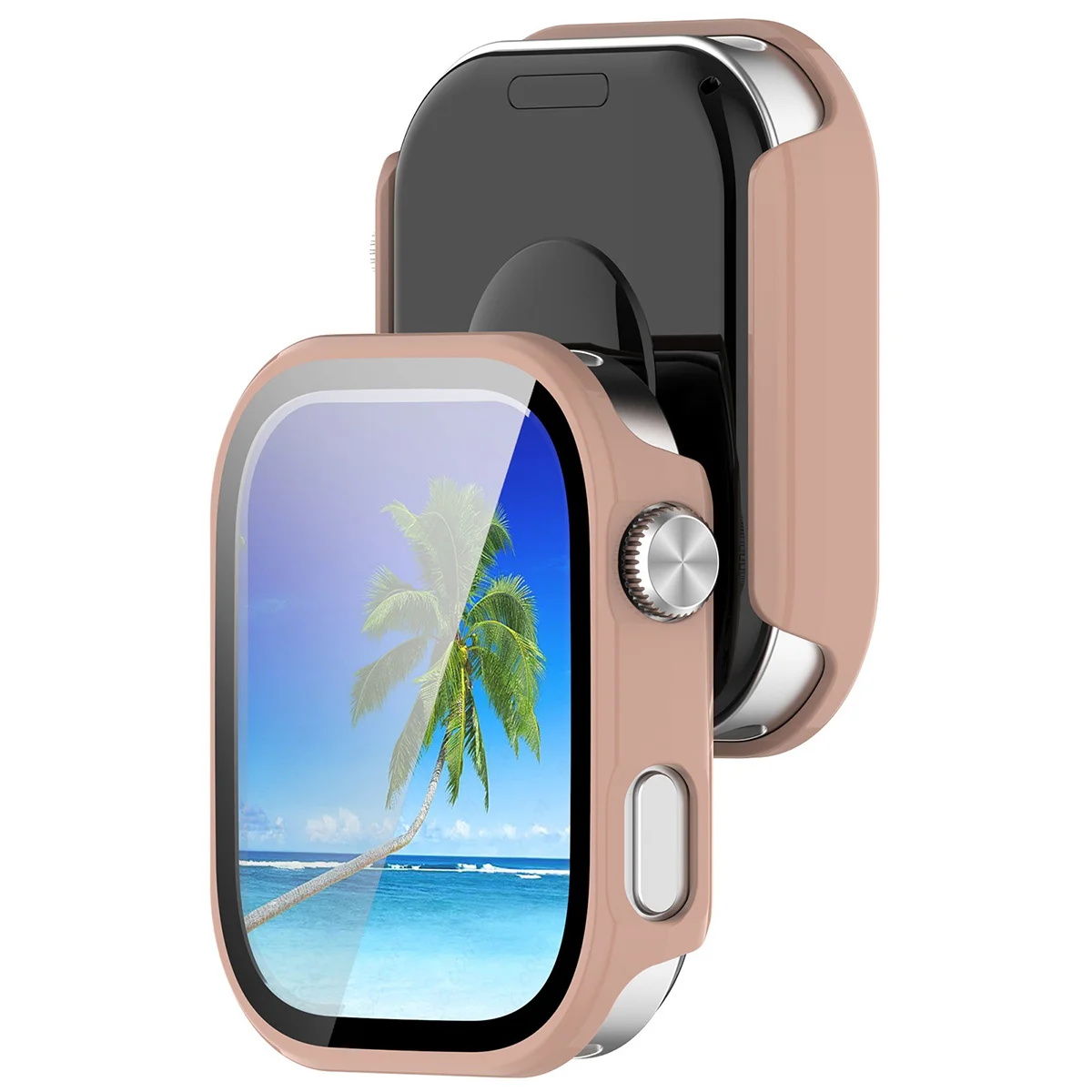 Etui z wbudowanym szkłem Bizon Case Watch Adamo do Xiaomi Redmi Watch 6