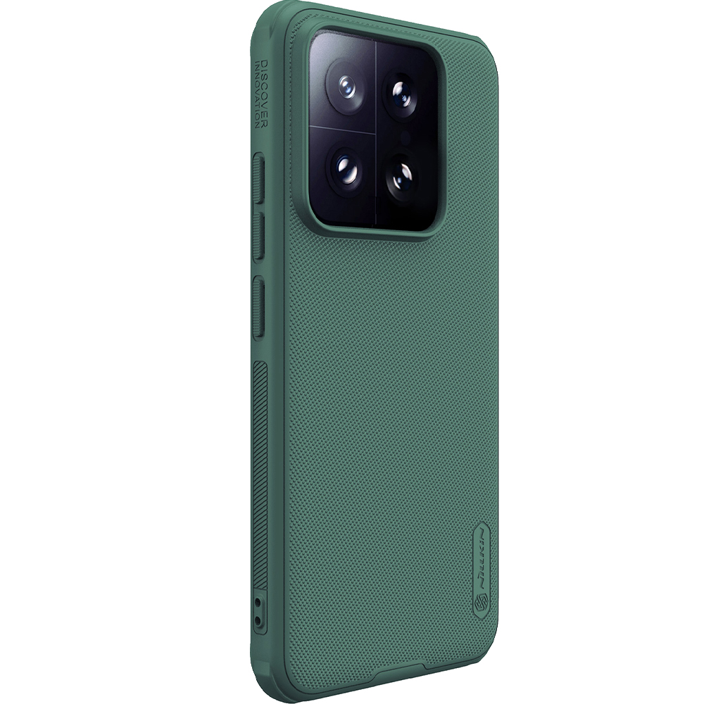 Etui Nillkin Super Frosted Shield Pro do Xiaomi 14, ciemnozielone