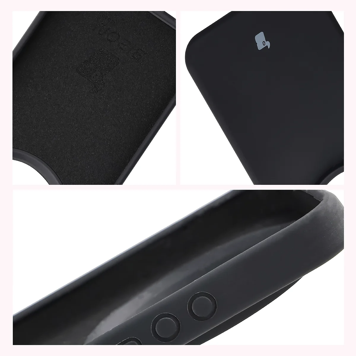 Konstrukcja etui Bizon Soft Case: zintegrowane osłony, podwyższone krawędzie i wyściółka z mikrofibry do Xiaomi 17 Ultra
