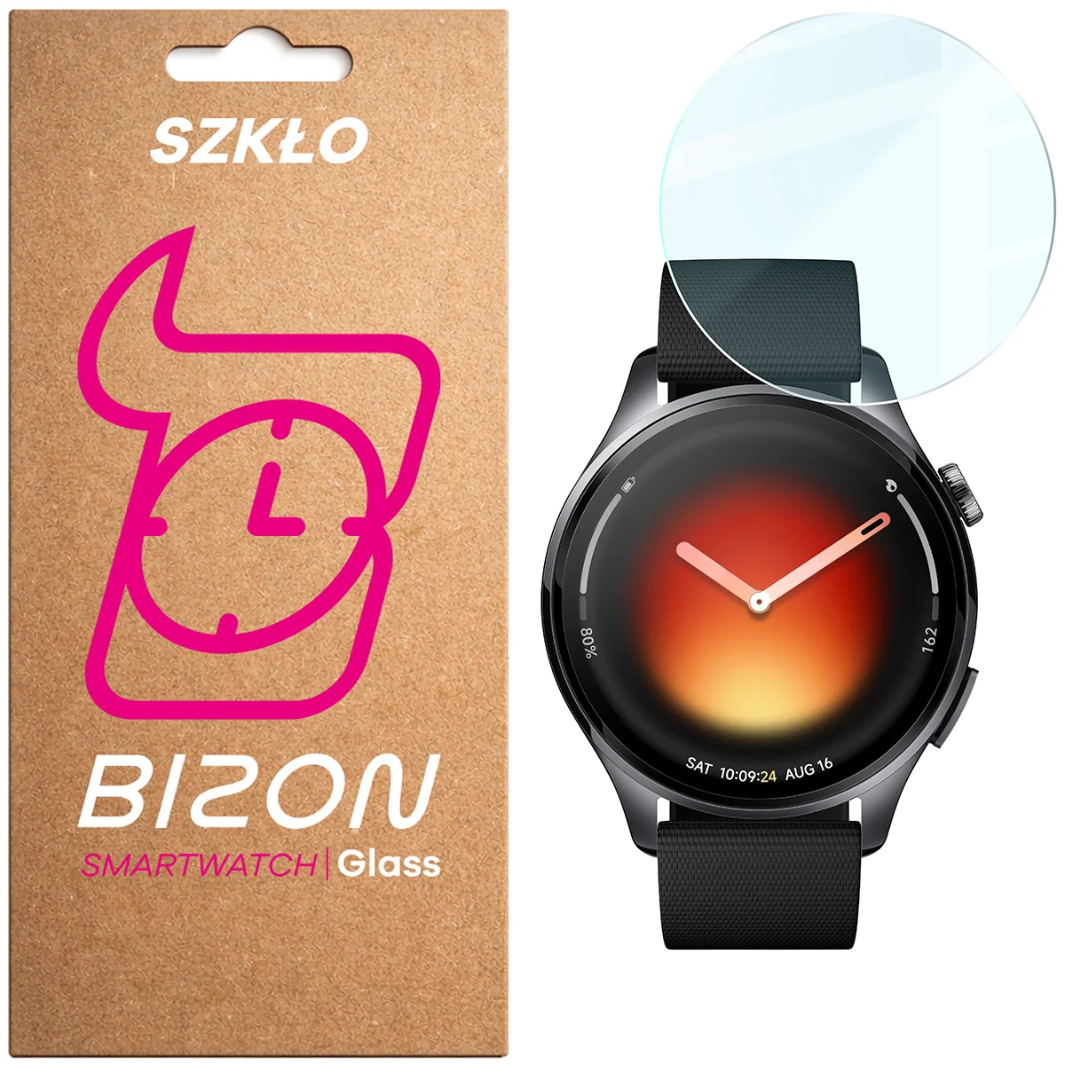Szkło hartowane Bizon Glass Watch Clear do Xiaomi Watch 5