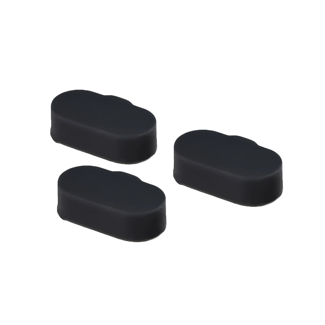 Zaślepka portu dla zegarków marki Garmin Bizon Accessories Garmin Dust Plug, 3 sztuki
