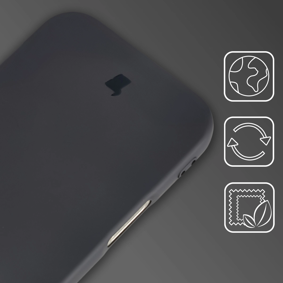 Etui z recyklingu Bizon Case ReLeaf do Apple iPhone 16 Pro