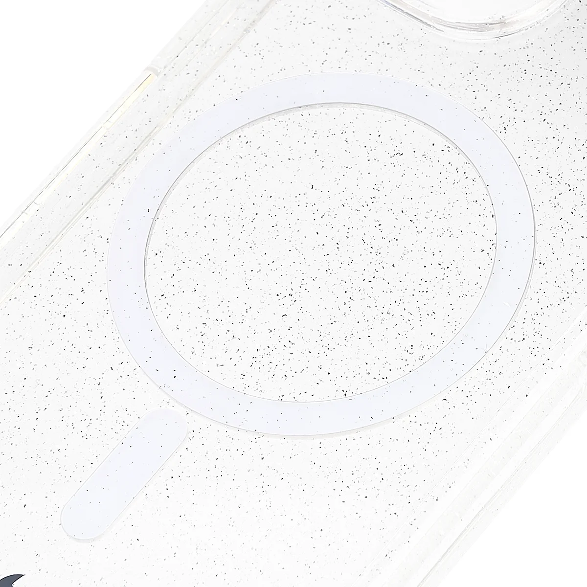 Zbliżenie na wbudowany pierścień magnetyczny w etui Bizon Case SparklO