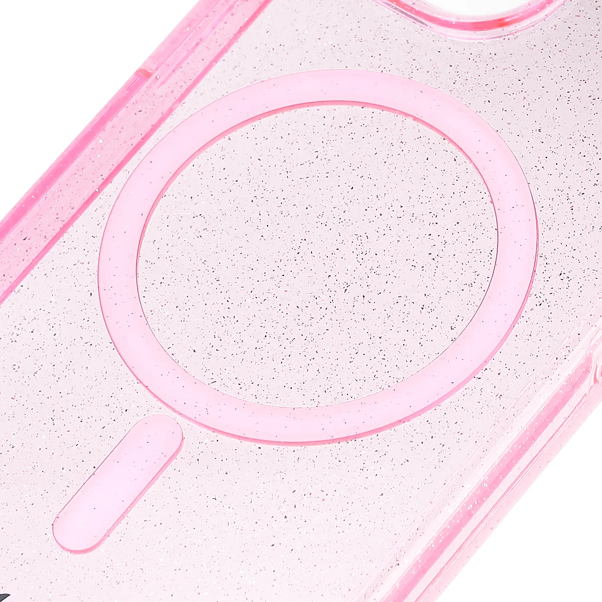 Zbliżenie na wbudowany pierścień magnetyczny w etui Bizon Case SparklO