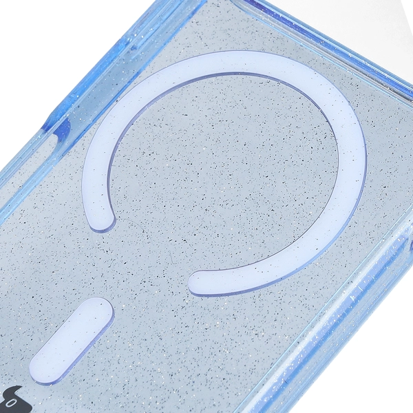 Zbliżenie na wbudowany pierścień magnetyczny w etui Bizon Case SparklO