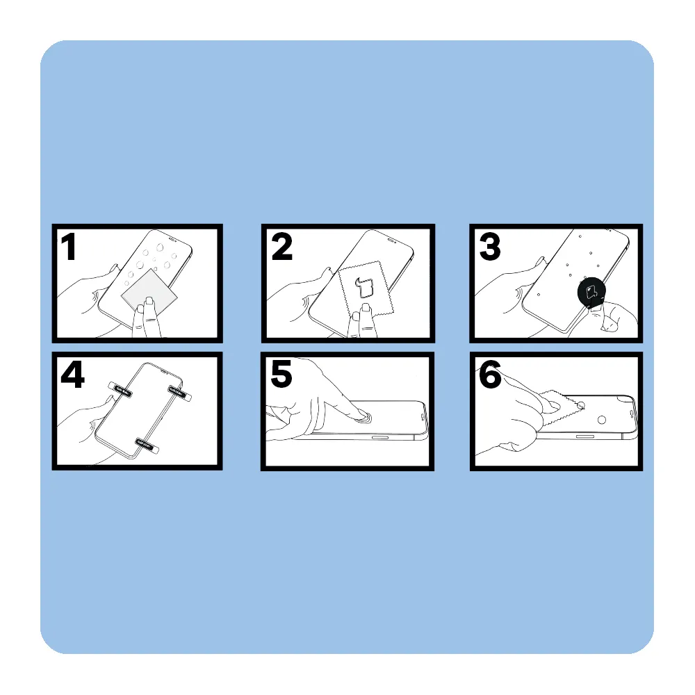 Aplikacja szkła Bizon Glass Clear - uniwersalne
