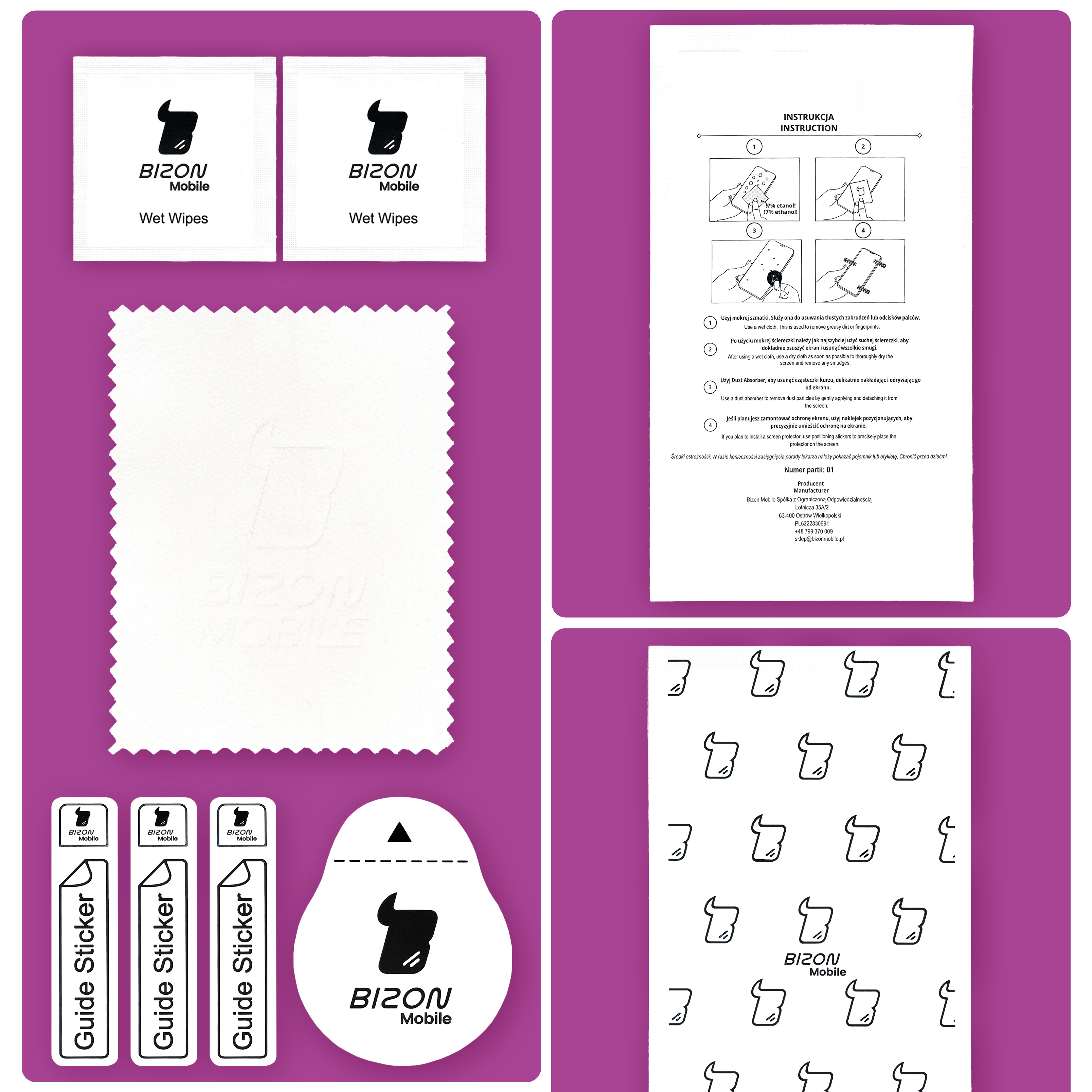 Zawartość opakowania Bizon Hybrid Mule Duo