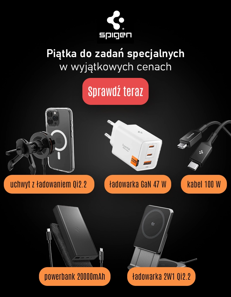 Odkryj akcesoria Spigen, teraz taniej!