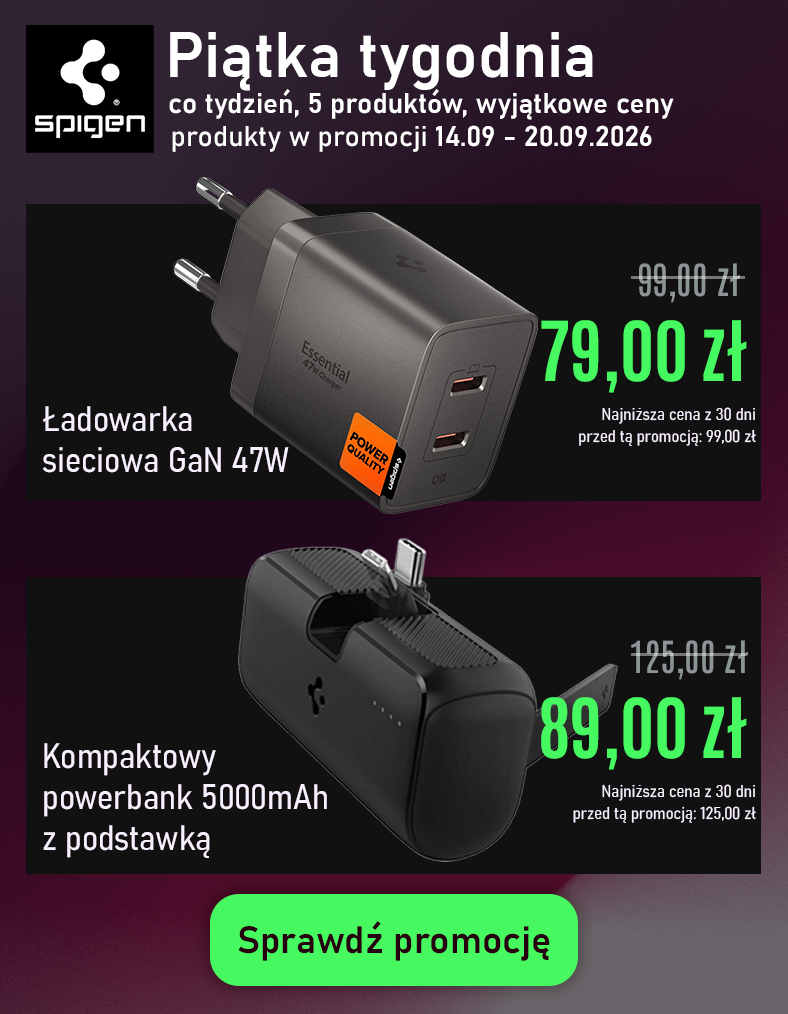 5 produktów marki Spigen w wyjątkowych cenach