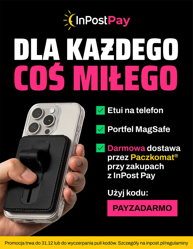 Darmowa dostawa przy zakupach z InPost Pay z kodem PAYZADARMO