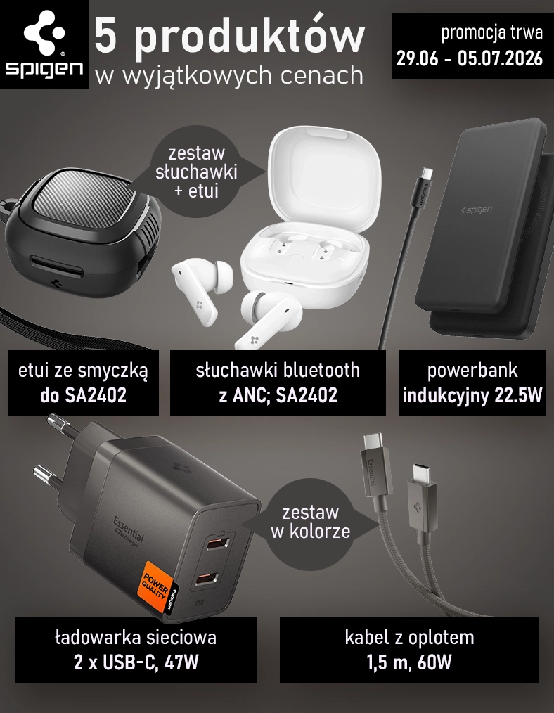 5 produktów marki Spigen w wyjątkowych cenach