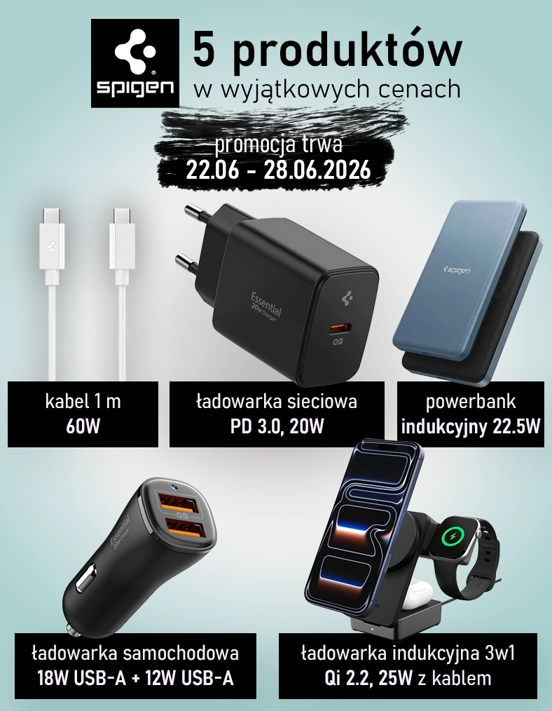 5 produktów marki Spigen w wyjątkowych cenach