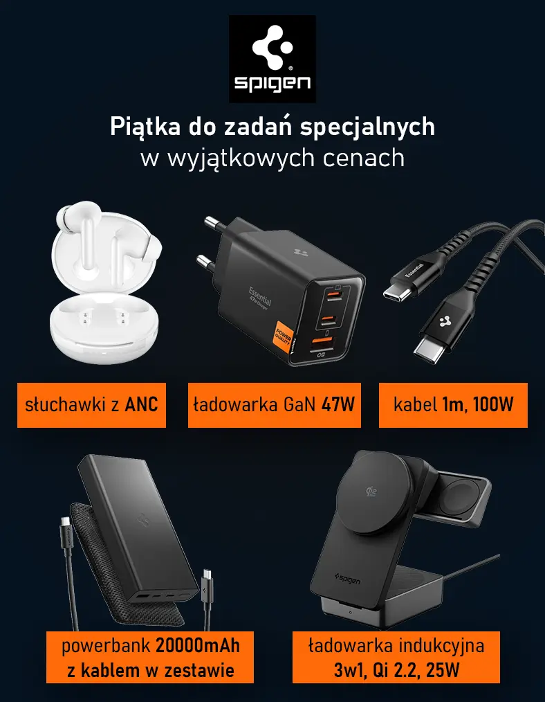Odkryj akcesoria Spigen, teraz taniej!