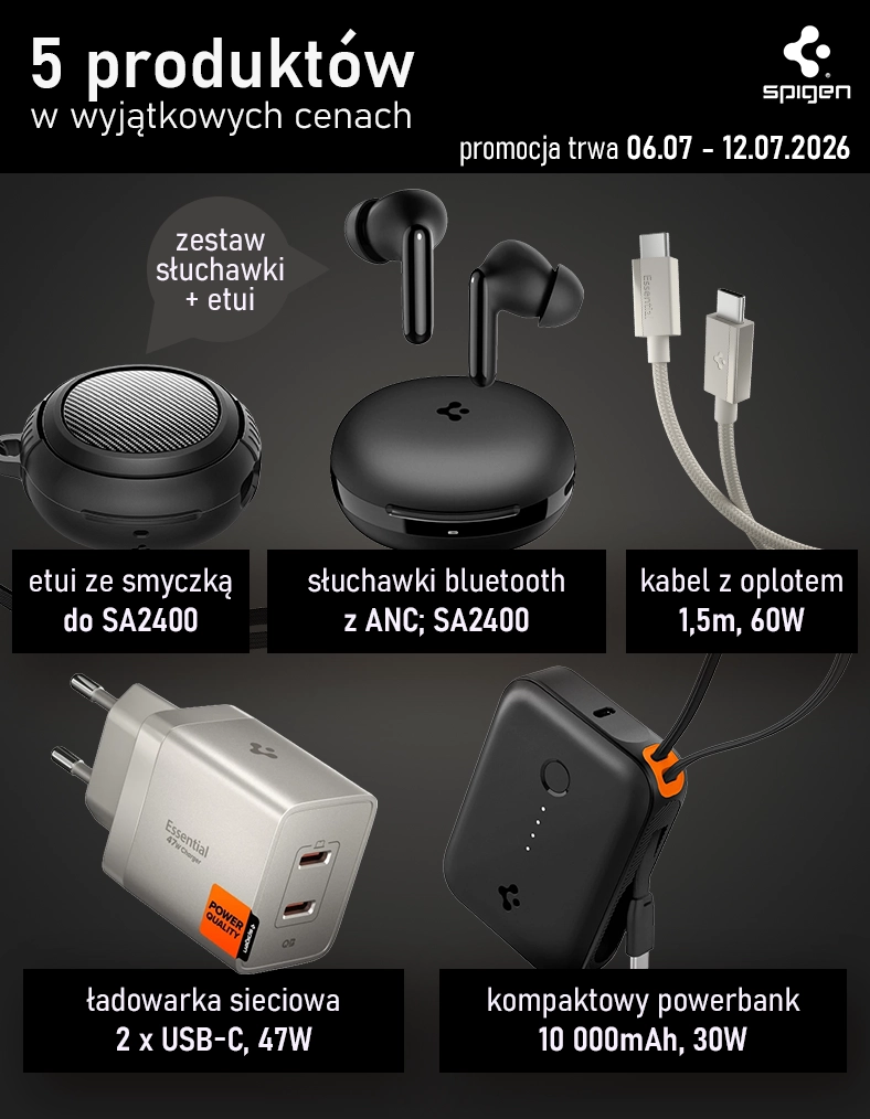 5 produktów marki Spigen w wyjątkowych cenach